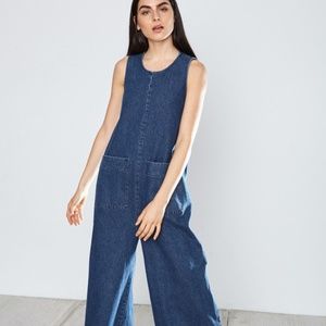 ILANA KOHN  Denim Harry Jumpsuit SMALL